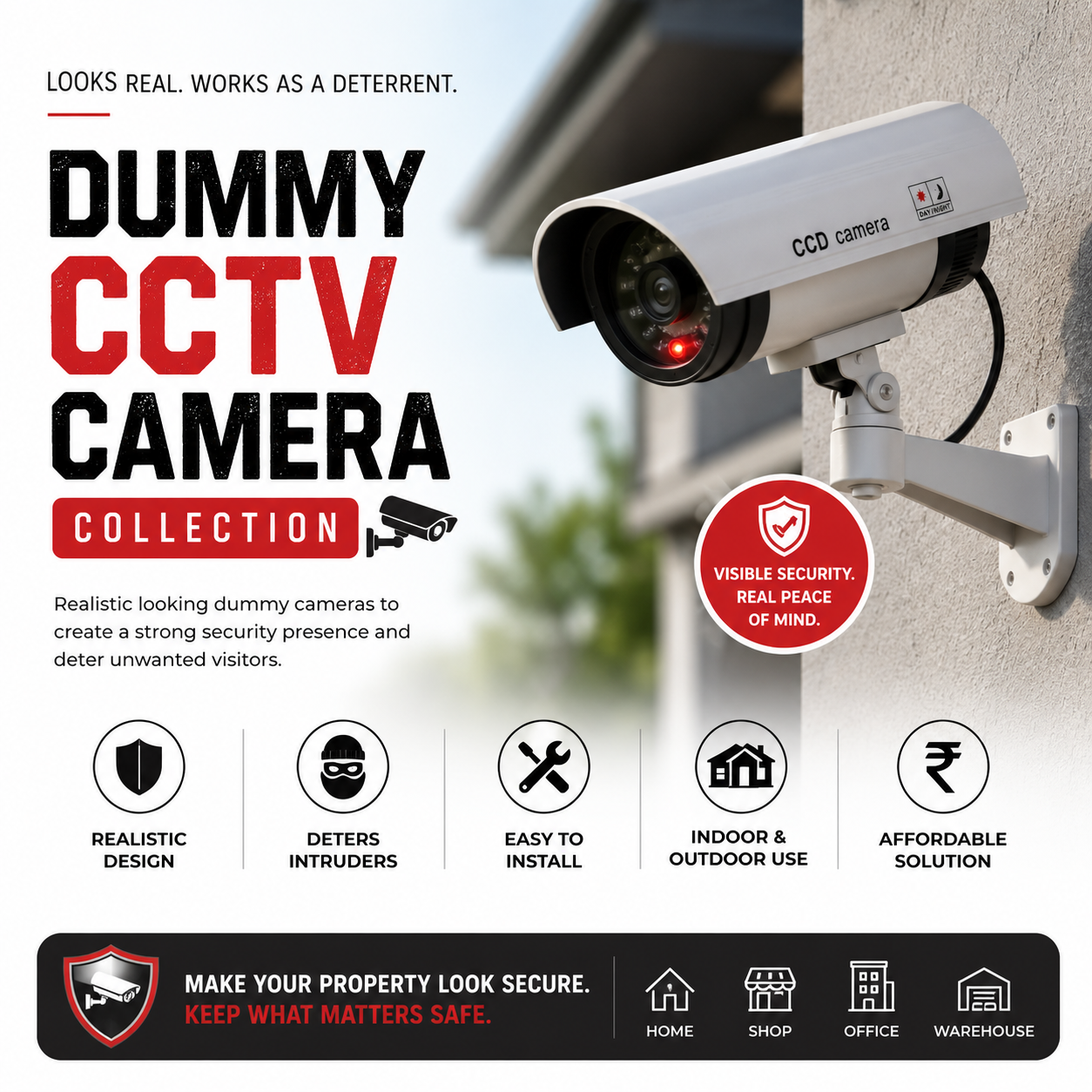 Dummy CCTV Cameras