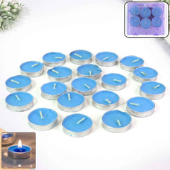 Tea Light Candles Set – 20 Multicolor Flameless Candles
