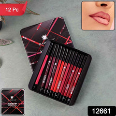 Matte Lipstick Pencil Set – Long-Lasting, Smudge-Proof Colors