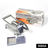 French Fries Cutter – Potato Chips Maker with 2 Blades | ChefAura