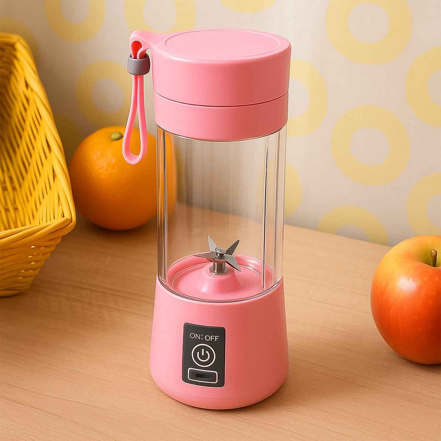 Portable USB Electric Juicer – 6-Blade Blender & Shaker | Chef’s Embrace