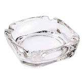 Crystal Glass Ashtray – Elegant Tabletop Decor | Organivo