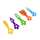 Cheese Knife Set – Stainless Steel Football Theme (5 Pcs) | Indo Glow