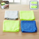 Microfiber Cleaning Cloths – Soft, Absorbent & Reusable for Streak-Free Surfaces