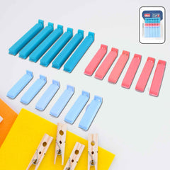 Pouch Sealer Clips – 18-Piece Airtight Food Storage Set