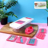 Vegetable Slicer – 6-in-1 Chopper, Grater & Slicer Set for Kitchen