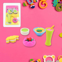 Fancy Erasers for Kids – 3D Mix Design Colorful Set | Writezo