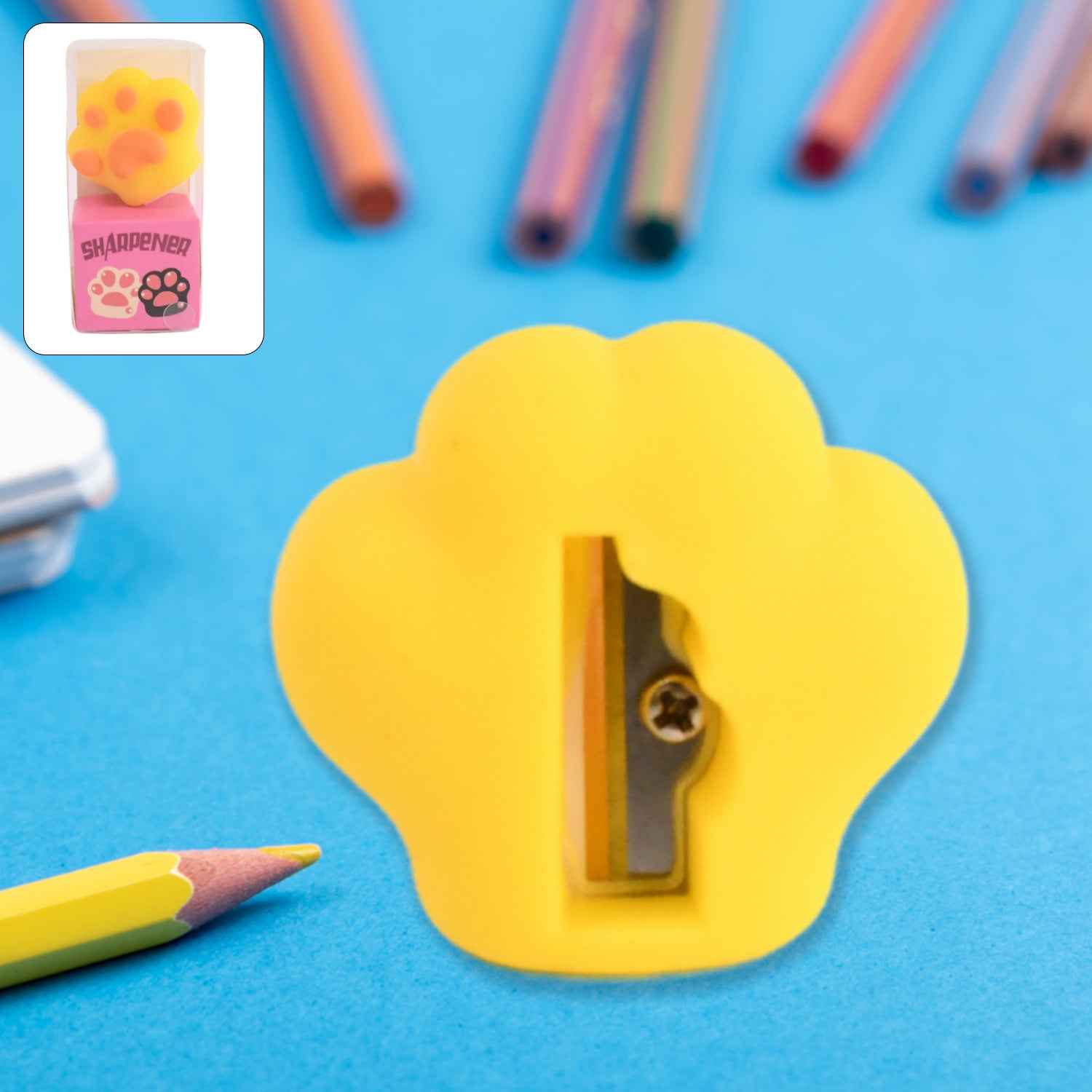 Pencil Sharpener for Kids – 2 in 1 Sharpener and Eraser Combo