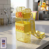Kids Water Bottle Ð Leakproof Straw & Portable Carry Strap