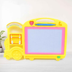 Kids Drawing Board – Bus Shape Erasable Slate | Inventive Play