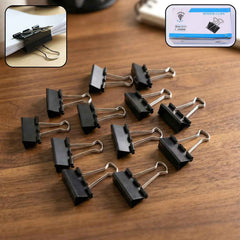 Binder Clips 32mm – Heavy-Duty Strong Metal Clips, 12 Pc Set