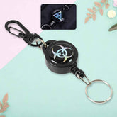 Retractable Key Chain – Anti-Lost Steel Wire Reel | Velvet Wheels