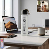 Frosted Glass Water Bottle Ð Leakproof & Travel-Friendly Design