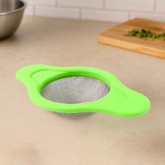 Stainless Steel Mesh Strainer – Durable Dual Handle Design