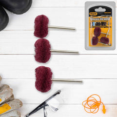 Abrasive Buffing Wheel Set Ð For Rust Removal & Polishing