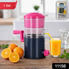 Manual Hand Press Juicer – Efficient Citrus Juice Extractor