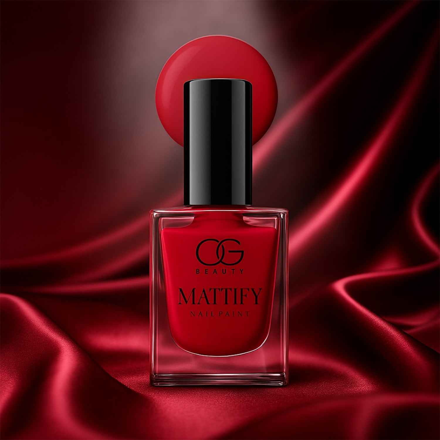Red Matte Nail Polish – Quick Dry & Long-Lasting Finish