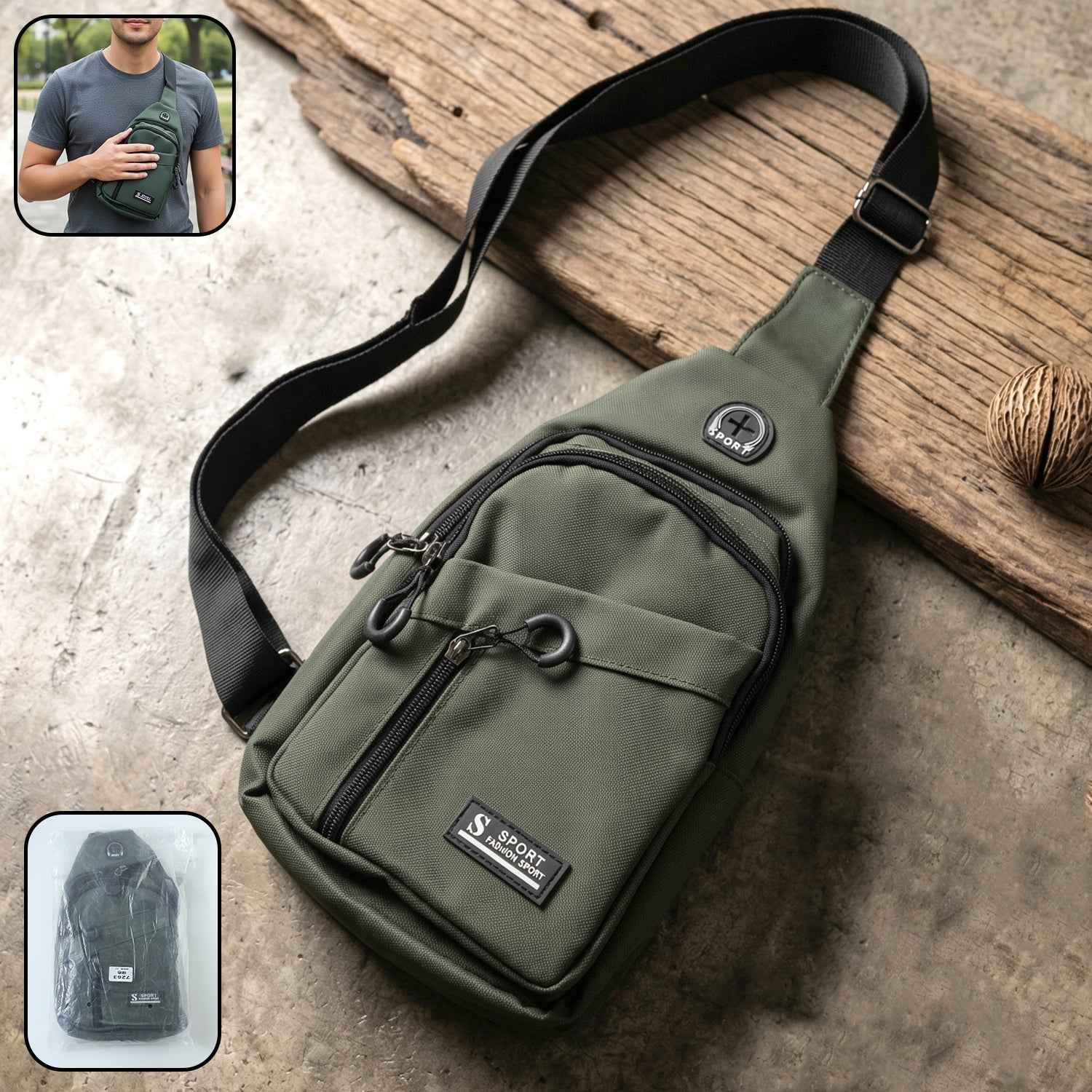 Waist Bag – Compact, Secure & Lightweight Travel Essential