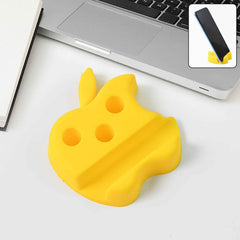 Apple-Shaped Mobile Stand with Pen Holder – Dual Function Desk Organizer