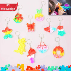 Pop It Keychain – Stress Relief Fidget Toy for Kids | Little Learners