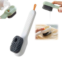Scrubbing Brush with Dispenser – Multi-Purpose Cleaning | Velvet Wipe