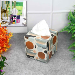 Stylish tissues cube box holder with sleek modern design
