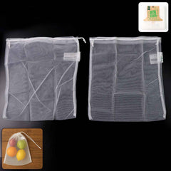 Reusable Mesh Produce Bags – Eco-Friendly Grocery Storage Set
