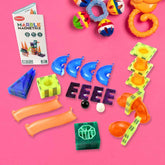 Magnetic Marble Run – 48-Piece STEM Building Set for Kids