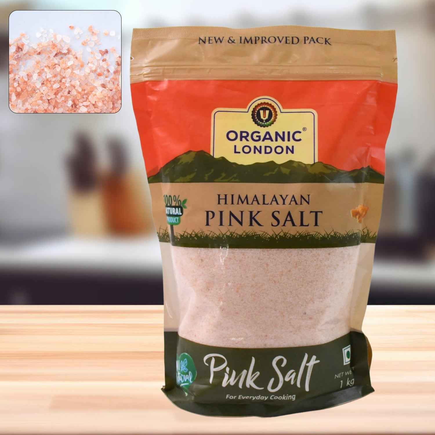 Himalayan Pink Salt – 1 Kg Mineral Rich Organic Seasoning