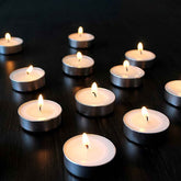Smokeless Tealight Candles – 50 Pcs Set for Diwali | Indo Glow