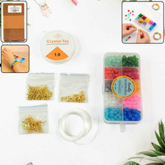 DIY Jewellery Making Kit – Complete Set with Colorful Beads & Accessories