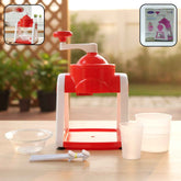 Manual Gola Maker – Portable Red Ice Slush Machine for Refreshing Treats