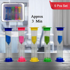Sand Timer – 3-Minute Plastic Hourglass Set | Inventive Play