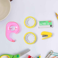 5-in-1 Stationery Kit – Compact Stapler & Sealing Tape Set