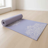 Non-Slip Printed Yoga Mat – Cushioned Mandala Design