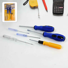 Multi Screwdriver Kit 6-in-1 – Ergonomic Grip for Precision