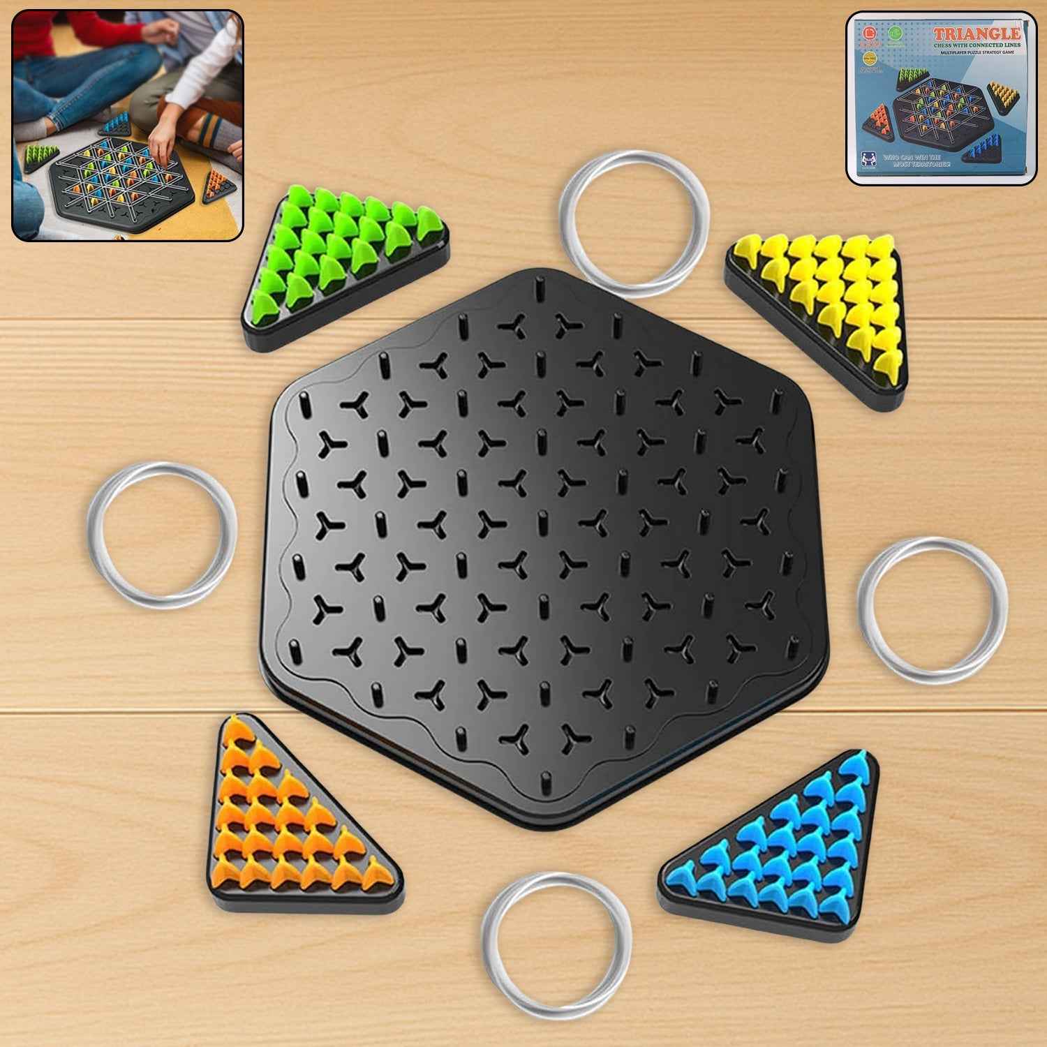 Triangle Color Matching Puzzle Board Game – Boost Logic & Fun