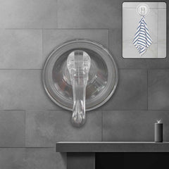 Plastic Suction Cup Hook – Heavy Duty Clear Hold (1 Pc)