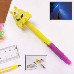 3-in-1 Ball Pen with Marker & LED Light – Multifunctional Writing Tool