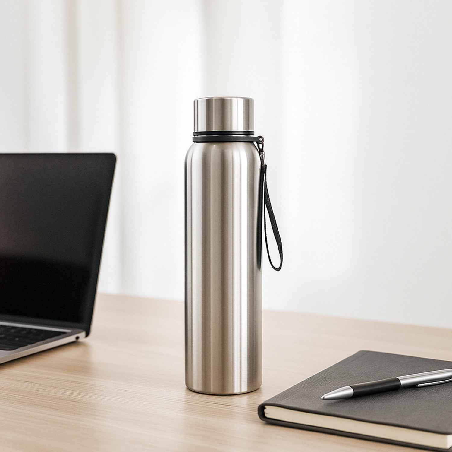 Stainless Steel Water Bottle 1000ml – Vacuum Insulated |