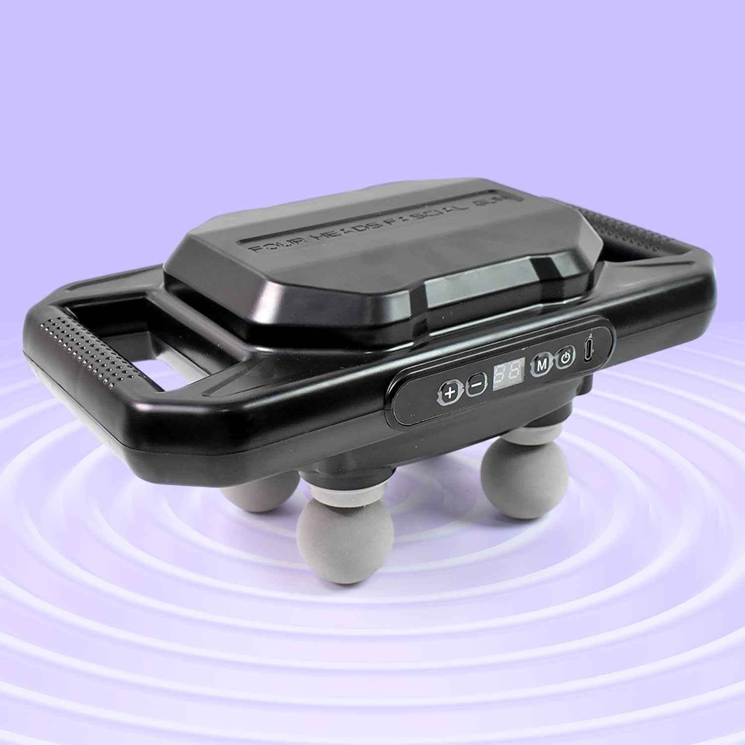 Deep Tissue Massage Gun – 4-Head Portable | Velvet Wellness
