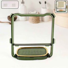 2-in-1 Bathroom Organizer – Self-Adhesive Soap Holder & Towel Rack
