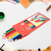 Colored Pencils Set – 12 Vibrant Shades for Art | Craftily