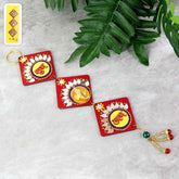 Traditional Labh Shubh Wall Hanging – Auspicious Festive Door Décor