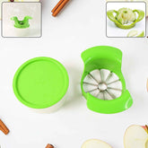 Apple Cutter with Container – Quick, Neat Slicing & Core Removal
