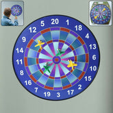 Magnetic Dartboard – Safe Indoor Game Set with 4 Colorful Darts