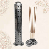 Stainless Steel Agarbatti Stand – Safe Ash Catcher for Puja