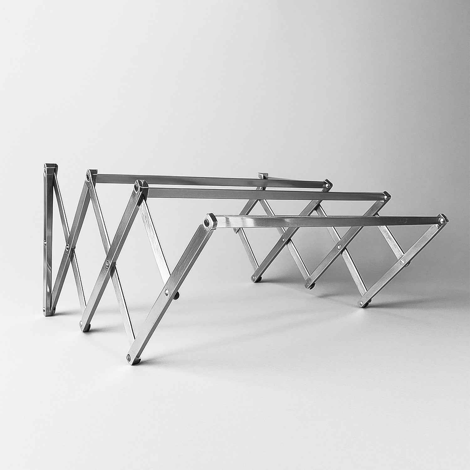 Stainless Steel Folding Clothes Drying Rack – Space-Saving & Durable