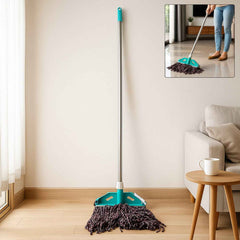 Cotton Yarn Floor Mop – Super Absorbent with Long Handle