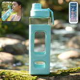 900ml Leakproof Plastic Water Bottle – Large Capacity Flip Lid